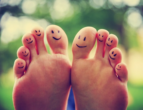 Happy Feet Stock Photo - Download Image Now - Happiness